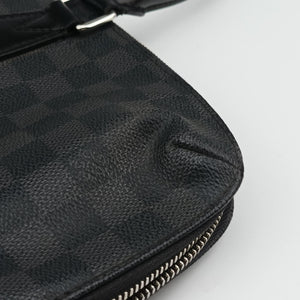 Vintage Louis Vuitton Porte Documents Jour Noir Damier Graphite N48224 handbag | stylenewstar
