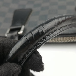 Vintage Louis Vuitton Porte Documents Jour Noir Damier Graphite N48224 handbag | stylenewstar