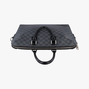 Vintage Louis Vuitton Porte Documents Jour Noir Damier Graphite N48224 handbag | stylenewstar