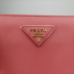 Secondhand Prada Galleria Red SAFFIANO Leather BN1786 shoulderbag | stylenewstar