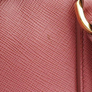 Secondhand Prada Galleria Red SAFFIANO Leather BN1786 shoulderbag | stylenewstar