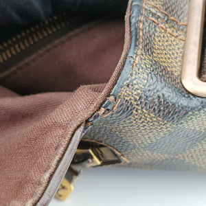 Pre-owned Louis Vuitton BROOKLYN GM EBENE Damier Canvas N51212 shoulderbag | stylenewstar