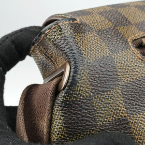 Pre-owned Louis Vuitton BROOKLYN GM EBENE Damier Canvas N51212 shoulderbag | stylenewstar