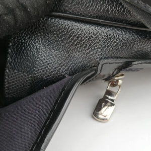 Pre-owned Louis Vuitton DANIEL MM Noir Damier GRAPHITE N58029 shoulderbag | stylenewstar