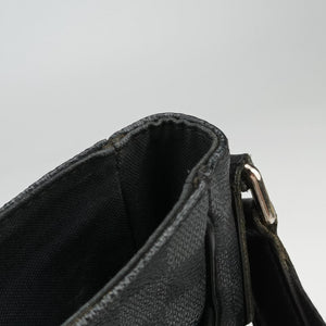 Pre-owned Louis Vuitton DANIEL MM Noir Damier GRAPHITE N58029 shoulderbag | stylenewstar