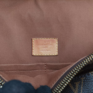 Secondhand Louis Vuitton Abbesses Messenger MM brown Monogram canvas M97038 shoulderbag | stylenewstar