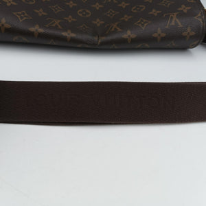 Secondhand Louis Vuitton Abbesses Messenger MM brown Monogram canvas M97038 shoulderbag | stylenewstar