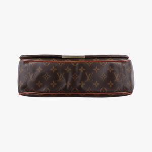 Secondhand Louis Vuitton Abbesses Messenger MM brown Monogram canvas M97038 shoulderbag | stylenewstar