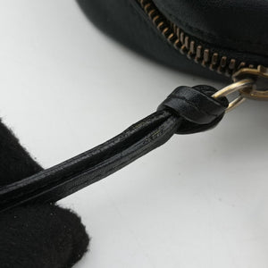 Pre-owned Gucci GG Marmont Black×multicolor Leather 443499 shoulderbag | stylenewstar