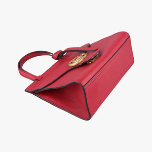Pre-owned Gucci GG Marmont Red Leather 442622 handbag | stylenewstar