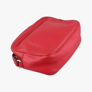 Pre-owned Gucci Soho Red Leather 308364 shoulderbag | stylenewstar