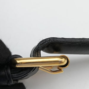 Pre-owned Gucci Queen Black canvas× leather 189885 handbag | stylenewstar