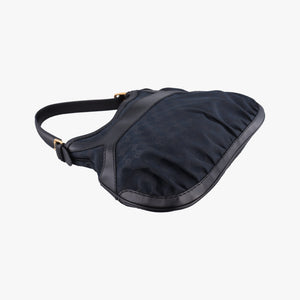 Pre-owned Gucci Queen Black canvas× leather 189885 handbag | stylenewstar