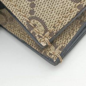 Pre-owned Gucci GG Supreme Bee Beige×multi PVC coated canvas 450950 shoulderbag | stylenewstar