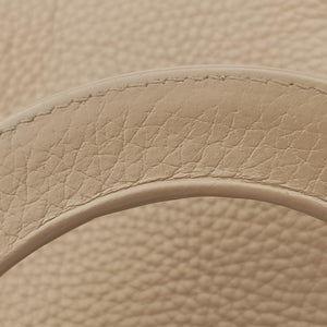Pre-owned Christian Dior Diorissimo Beige Leather shoulderbag | stylenewstar