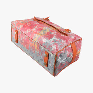 Pre-owned Louis Vuitton Weekender PM Rose×Multicolor Monogram Pulp M95734 handbag | stylenewstar