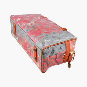 Pre-owned Louis Vuitton Weekender PM Rose×Multicolor Monogram Pulp M95734 handbag | stylenewstar