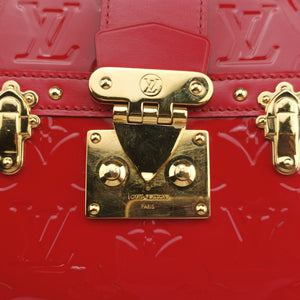 Secondhand Louis Vuitton Trunk Clutch Red Vernis M90500 shoulderbag | stylenewstar