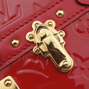 Secondhand Louis Vuitton Trunk Clutch Red Vernis M90500 shoulderbag | stylenewstar