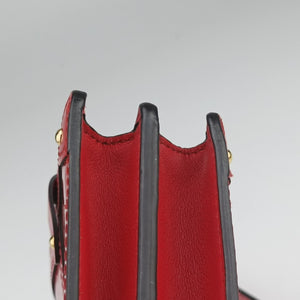 Secondhand Louis Vuitton Trunk Clutch Red Vernis M90500 shoulderbag | stylenewstar