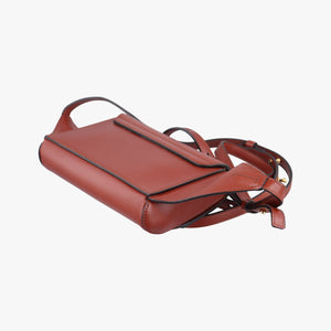 Pre-owned Chloe Chloe C Brown Leather × Suede bum bag/waist bag | stylenewstar