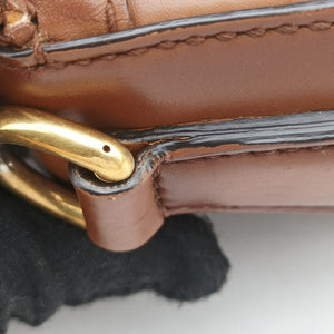 Vintage Gucci Horsebit Lady Web Beige×Brown Leather×canvas 383848 shoulderbag | stylenewstar