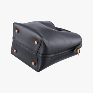 Vintage Yves Saint Laurent LE 37 bucket Black Leather 749036 shoulderbag | stylenewstar