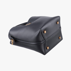 Vintage Yves Saint Laurent LE 37 bucket Black Leather 749036 shoulderbag | stylenewstar