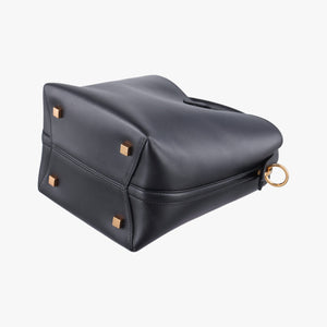 Vintage Yves Saint Laurent LE 37 bucket Black Leather 749036 shoulderbag | stylenewstar