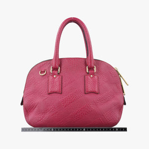 Vintage Burberry Orchard Pink Leather handbag | stylenewstar