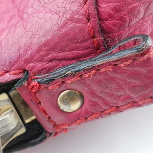 Vintage Burberry Orchard Pink Leather handbag | stylenewstar