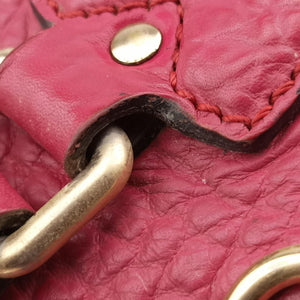 Vintage Burberry Orchard Pink Leather handbag | stylenewstar