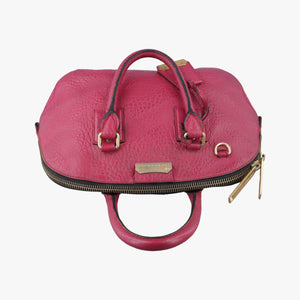 Vintage Burberry Orchard Pink Leather handbag | stylenewstar