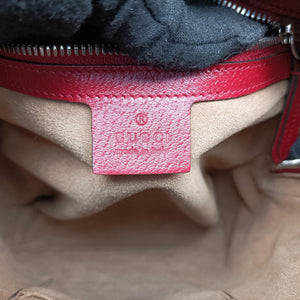 Secondhand Gucci GG Supreme Tian beige×Multicolour PVC coated canvas×Leather 427042 backpack/rucksack | stylenewstar