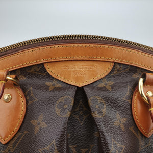 Pre-owned Louis Vuitton TIVOLI PM brown Monogram Canvas M40143 handbag | stylenewstar