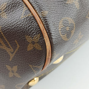 Pre-owned Louis Vuitton TIVOLI PM brown Monogram Canvas M40143 handbag | stylenewstar