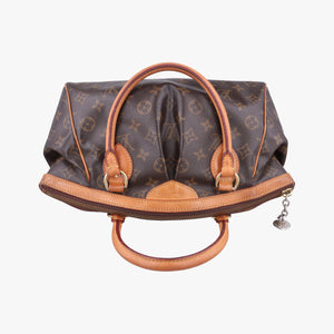 Pre-owned Louis Vuitton TIVOLI PM brown Monogram Canvas M40143 handbag | stylenewstar