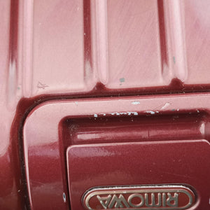 Secondhand RIMOWA TOPAS Red aluminum suitcase | stylenewstar
