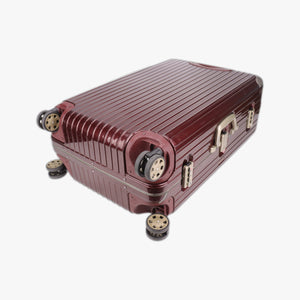 Secondhand RIMOWA TOPAS Red aluminum suitcase | stylenewstar