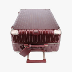 Secondhand RIMOWA TOPAS Red aluminum suitcase | stylenewstar