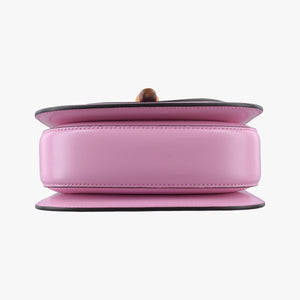 Pre-owned Gucci Bamboo Pink Leather 686864 shoulderbag | stylenewstar