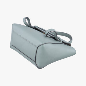 Pre-owned Celine Belt Nano Blue Leather shoulderbag | stylenewstar