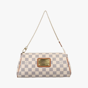 Pre-owned Louis Vuitton EVA AZUR Damier Canvas N55214 handbag | stylenewstar