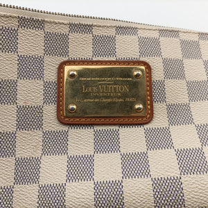 Pre-owned Louis Vuitton EVA AZUR Damier Canvas N55214 handbag | stylenewstar