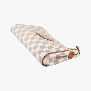 Pre-owned Louis Vuitton EVA AZUR Damier Canvas N55214 handbag | stylenewstar