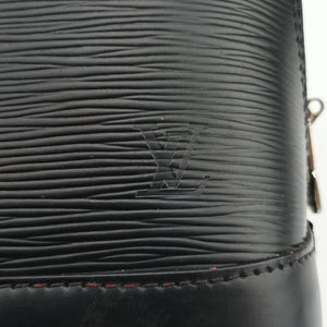 Pre-owned Louis Vuitton Alma BB Noir Epi shoulderbag | stylenewstar