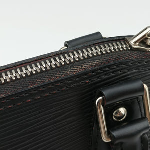 Pre-owned Louis Vuitton Alma BB Noir Epi shoulderbag | stylenewstar