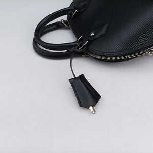 Pre-owned Louis Vuitton Alma BB Noir Epi shoulderbag | stylenewstar