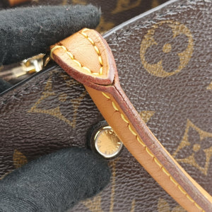 Pre-owned Louis Vuitton MONTAIGNE MM Brown Monogram Canvas M41056 shoulderbag | stylenewstar
