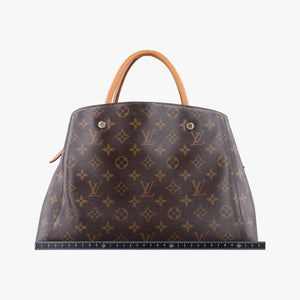 Pre-owned Louis Vuitton MONTAIGNE MM Brown Monogram Canvas M41056 shoulderbag | stylenewstar